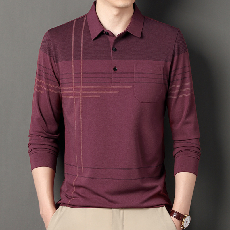 Fedor - Zeitlose Eleganz: Das Vielseitige Poloshirt mit langen Ärmeln für Herren