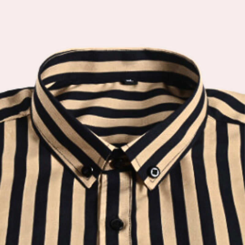 Igor - Stilvolles gestreiftes Polo für Herren