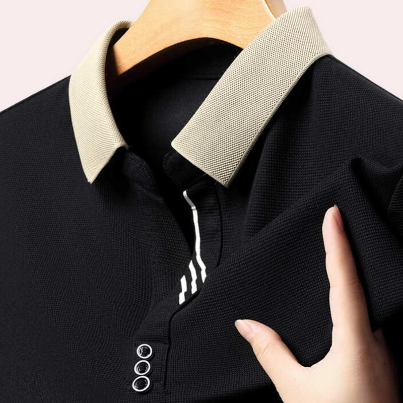 Jacek - Lässiges Polo mit langen Ärmeln für Herren