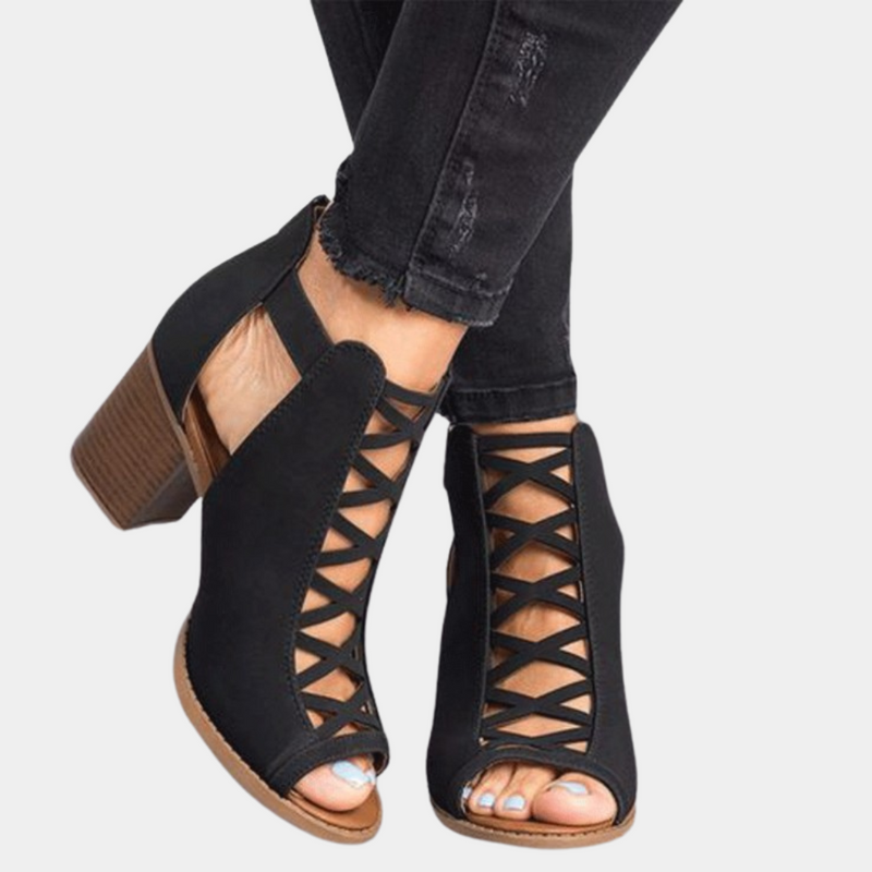 Gisella - Trendige Damensandalen mit Riemen