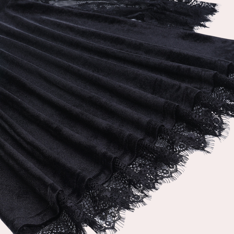 Elegantes Kleid mit Spitzenärmeln für besondere Anlässe