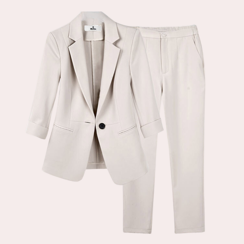 Teresa - Anspruchsvolles Set aus Blazer und Hose für Damen