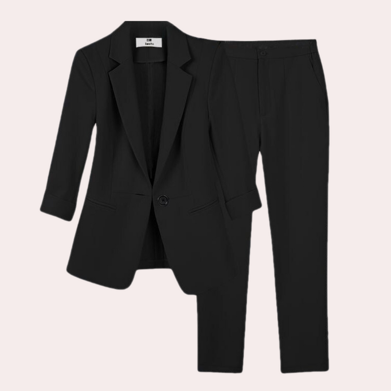 Teresa - Anspruchsvolles Set aus Blazer und Hose für Damen