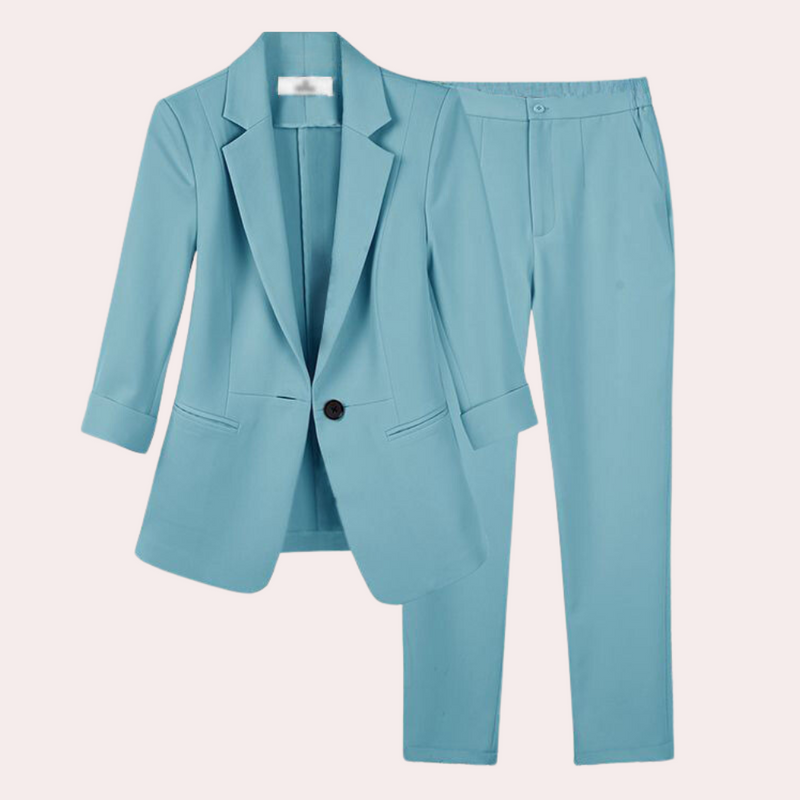 Teresa - Anspruchsvolles Set aus Blazer und Hose für Damen