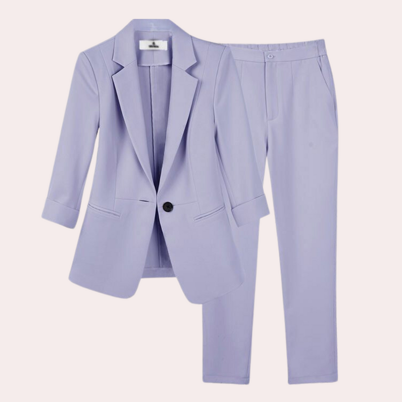 Teresa - Anspruchsvolles Set aus Blazer und Hose für Damen