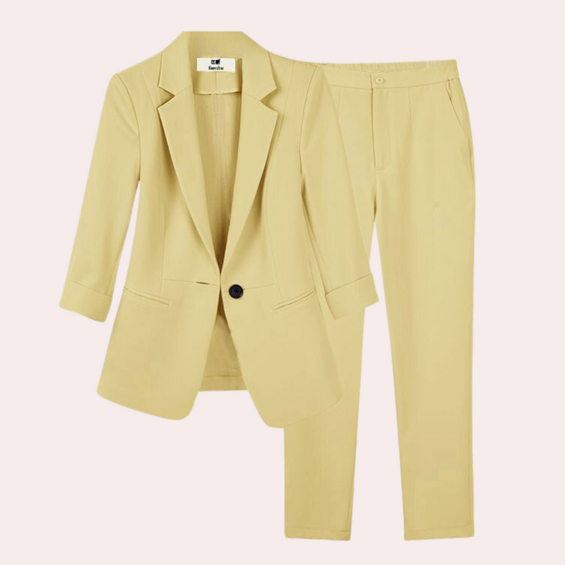 Teresa - Anspruchsvolles Set aus Blazer und Hose für Damen