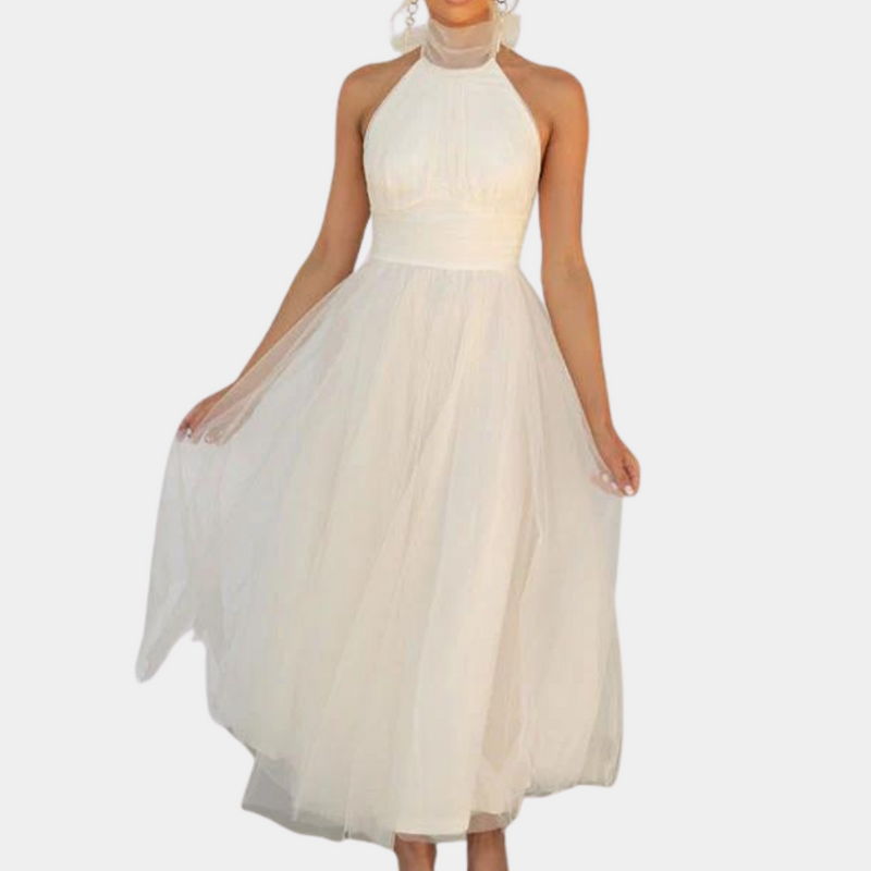 Elegante und bequeme lange Damenkleid für besondere Anlässe