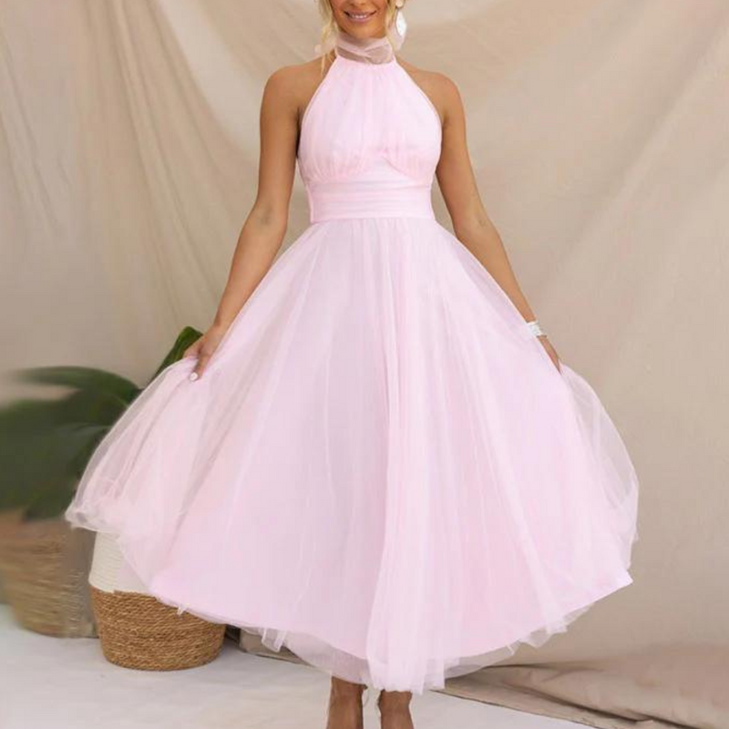 Elegante und bequeme lange Damenkleid für besondere Anlässe