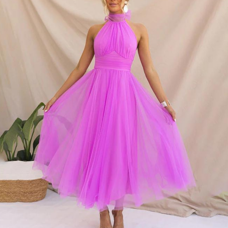 Elegante und bequeme lange Damenkleid für besondere Anlässe