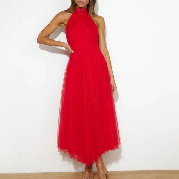 Elegante und bequeme lange Damenkleid für besondere Anlässe