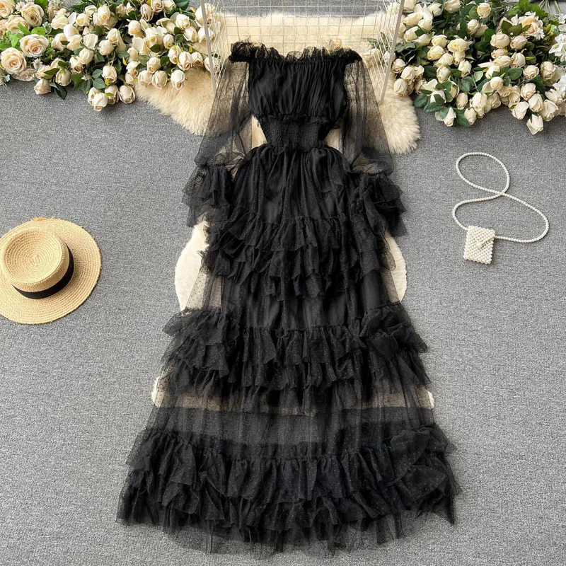 Elegantes Mesh-Kleid für Damen - Stilvoll und Atemberaubend