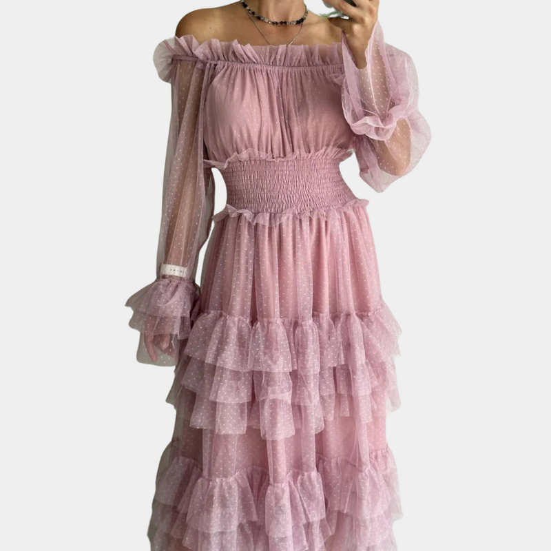 Elegantes Mesh-Kleid für Damen - Stilvoll und Atemberaubend