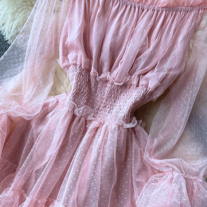 Elegantes Mesh-Kleid für Damen - Stilvoll und Atemberaubend
