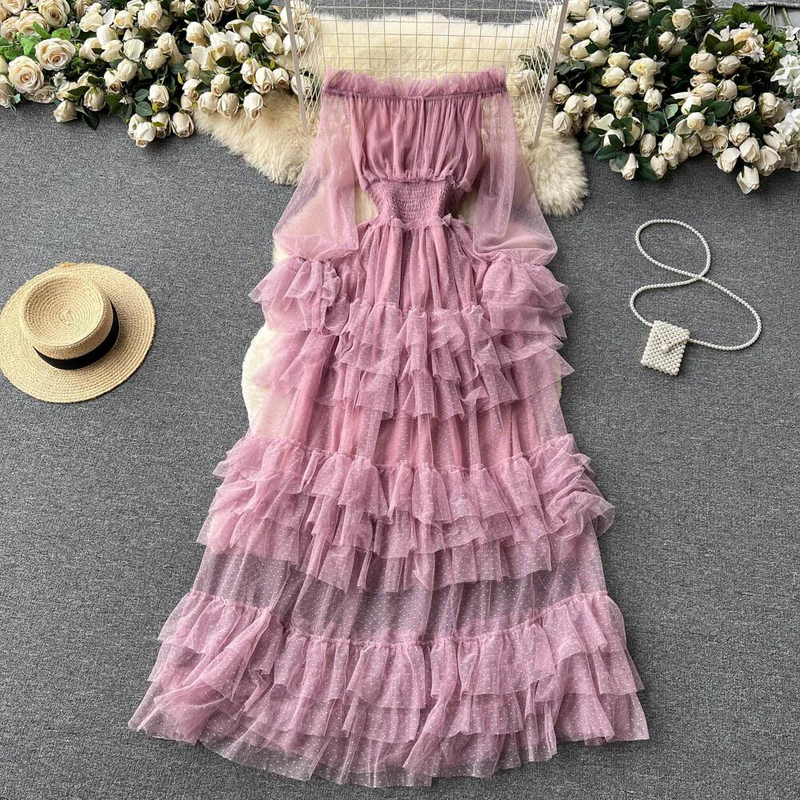 Elegantes Mesh-Kleid für Damen - Stilvoll und Atemberaubend