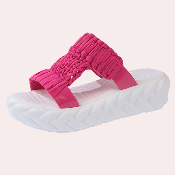 Lia - Trendige Sandalen mit Flechtmuster für einen sorgenfreien Sommer