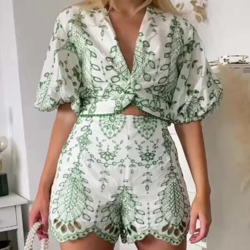 Clementina - Stilvolles 2-teiliges Set für moderne Frauen