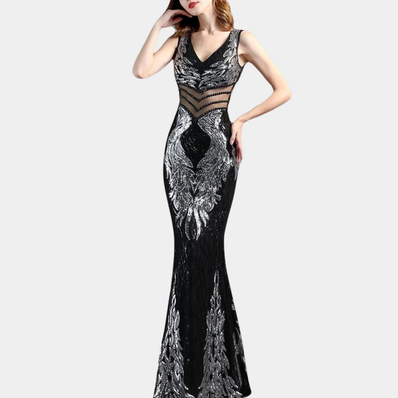 Elegantes Lang-Damenkleid für Stil und Komfort