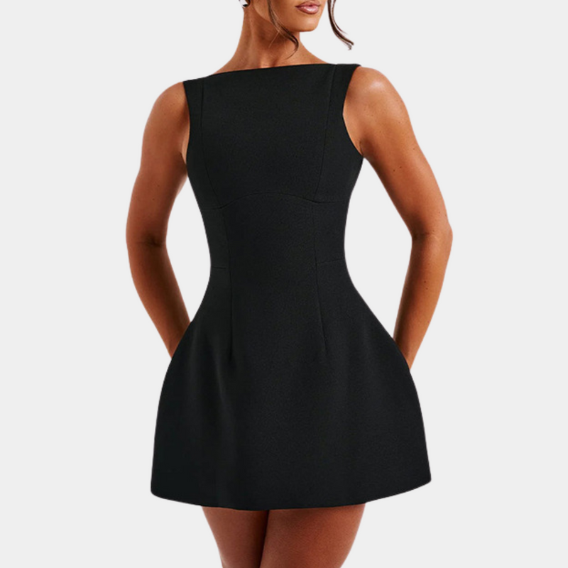 Elegantes Damen ärmelloses Sommerkleid für jeden Anlass
