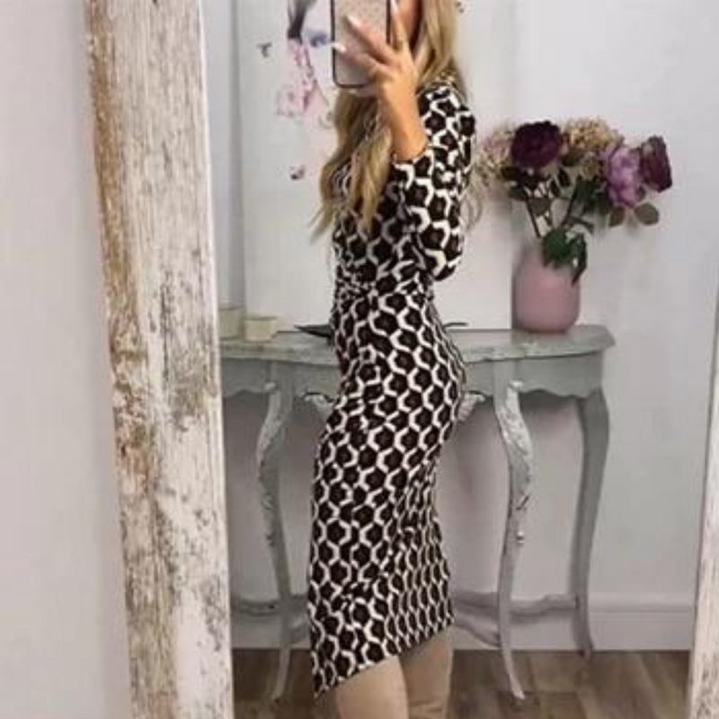 Eleganter Pullover mit modernem Schuppenmuster für Damen