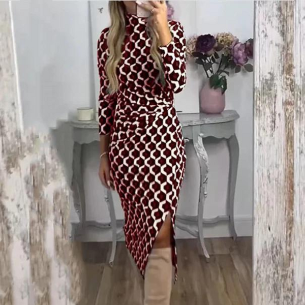 Eleganter Pullover mit modernem Schuppenmuster für Damen