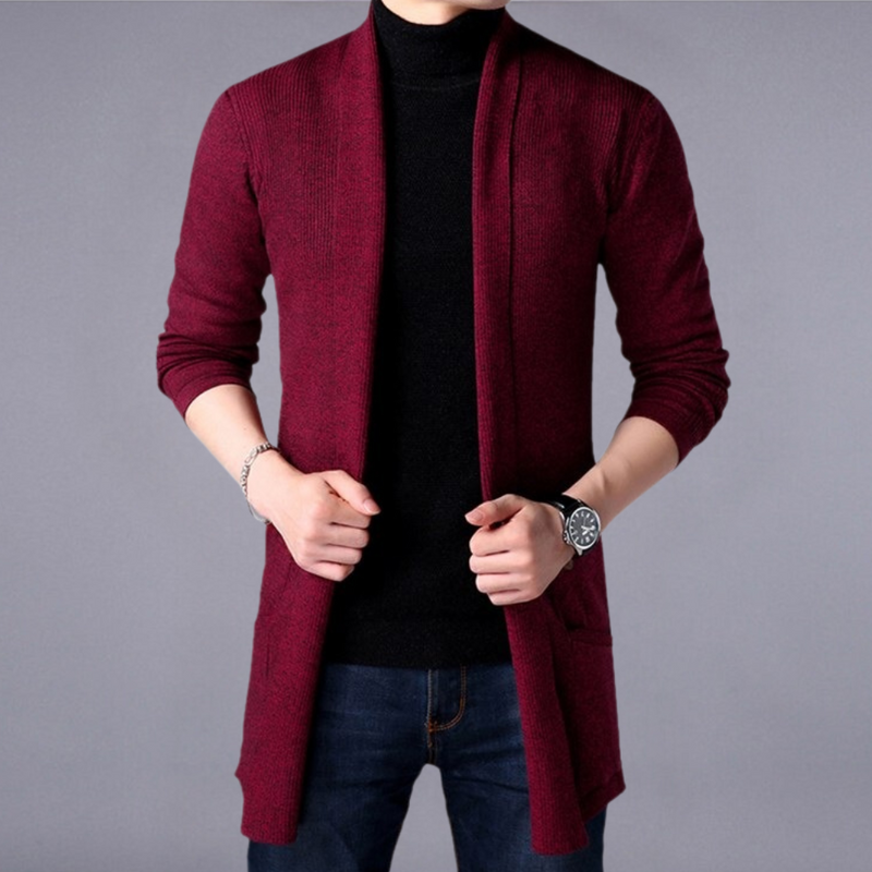 Elegante Strickjacke für stilvolle Männer