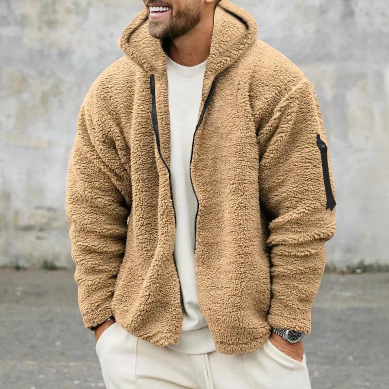 Gemütliche warme Herren-Hoodie