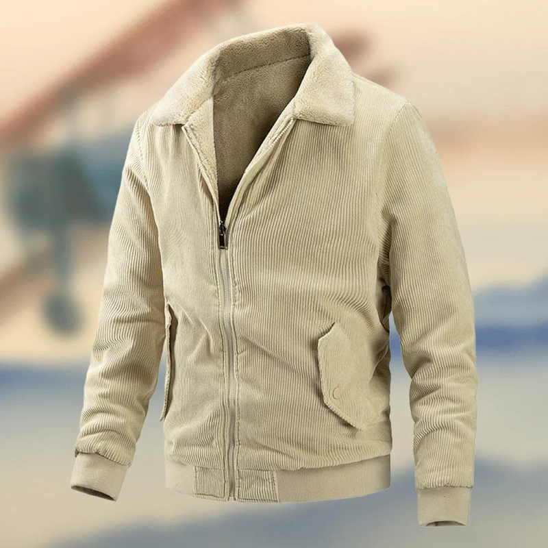 Bequeme Elegant Corduroy Herrenjacke