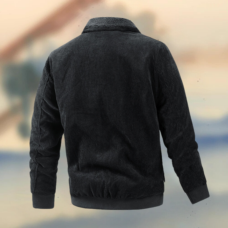 Bequeme Elegant Corduroy Herrenjacke