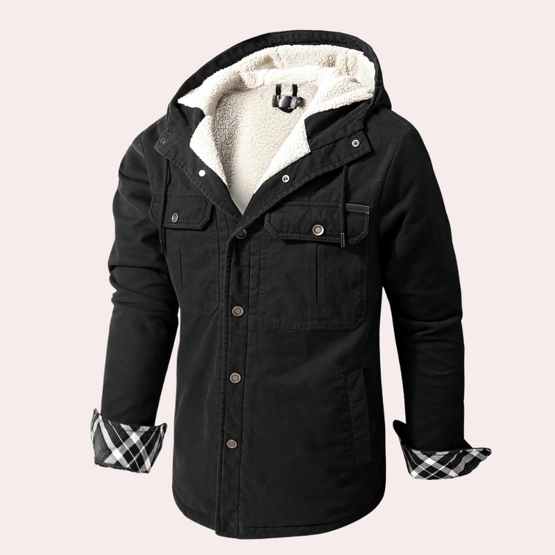 Elegante und warme Jacke für Männer