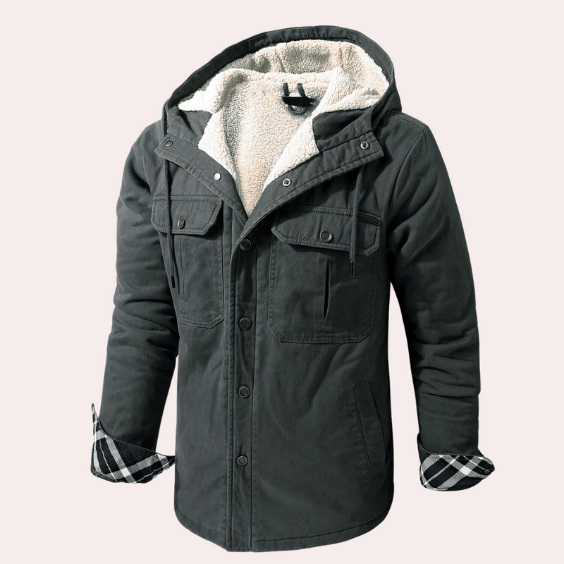 Elegante und warme Jacke für Männer
