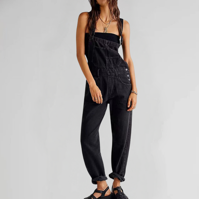Valeria - Trendiger Denim-Jumpsuit für Damen