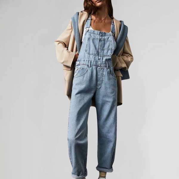 Valeria - Trendiger Denim-Jumpsuit für Damen