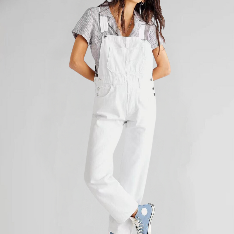 Valeria - Trendiger Denim-Jumpsuit für Damen