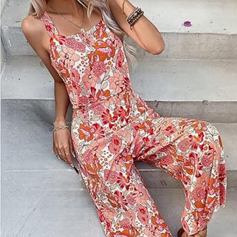 Desiree - Stilvoller Blumen-Jumpsuit für Damen
