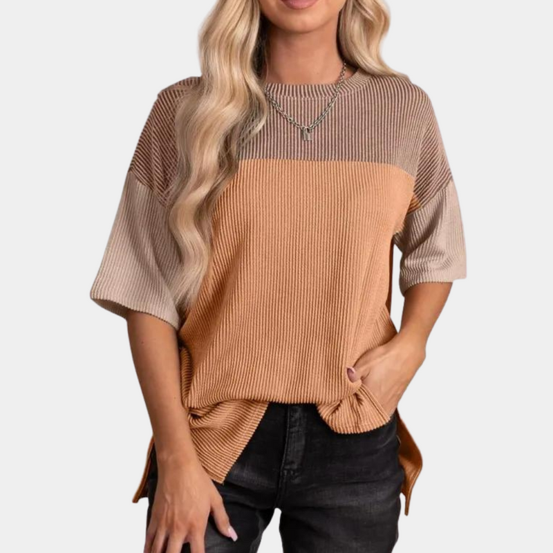 Vanna - Lässiges Los-Fit-T-Shirt für Frauen