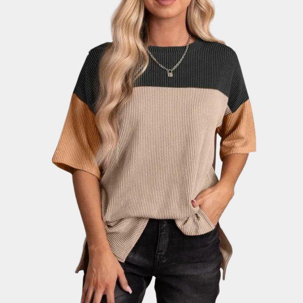 Vanna - Lässiges Los-Fit-T-Shirt für Frauen
