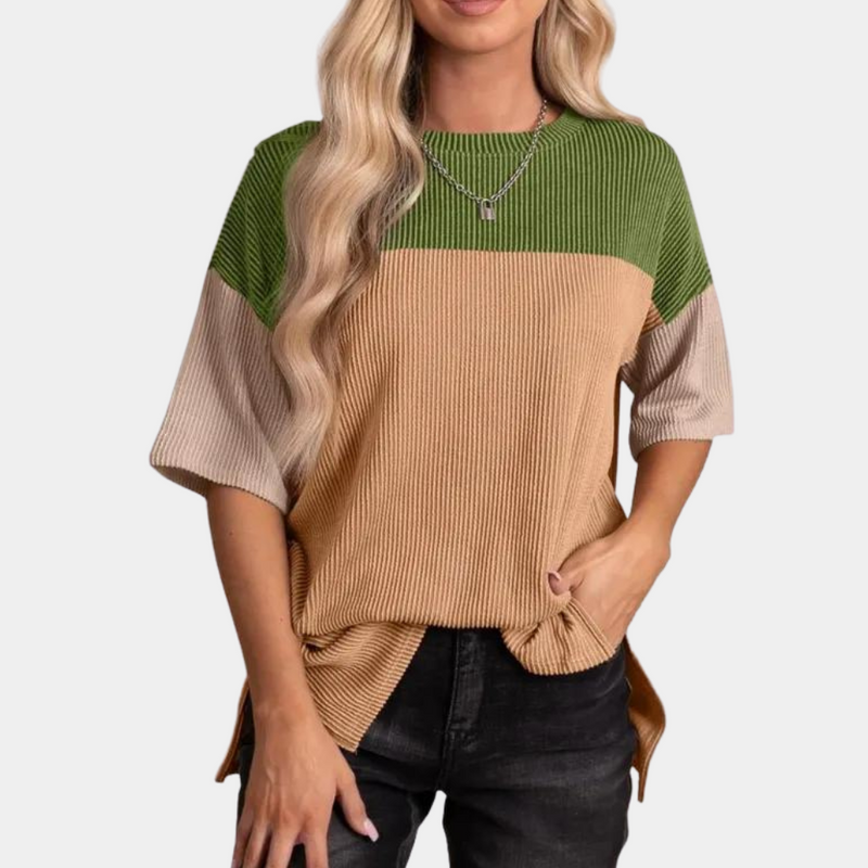 Vanna - Lässiges Los-Fit-T-Shirt für Frauen