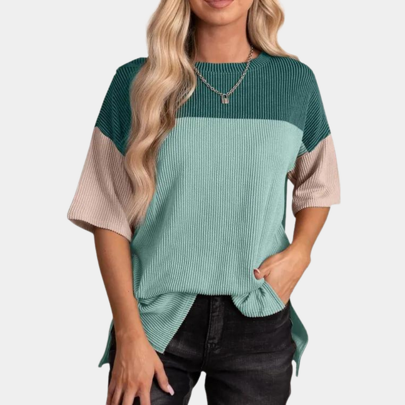 Vanna - Lässiges Los-Fit-T-Shirt für Frauen