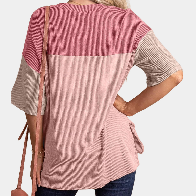 Vanna - Lässiges Los-Fit-T-Shirt für Frauen