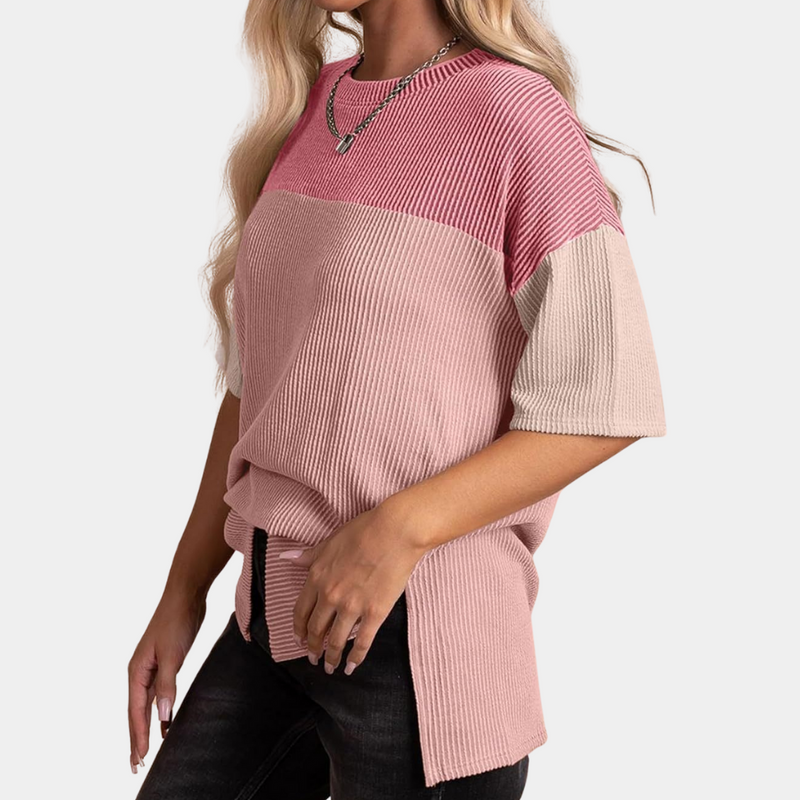 Vanna - Lässiges Los-Fit-T-Shirt für Frauen