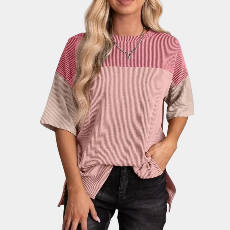 Vanna - Lässiges Los-Fit-T-Shirt für Frauen