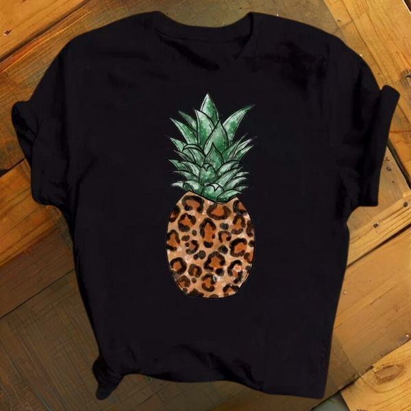 Marisol - Lebendiges Shirt mit Ananasdruck für Frauen