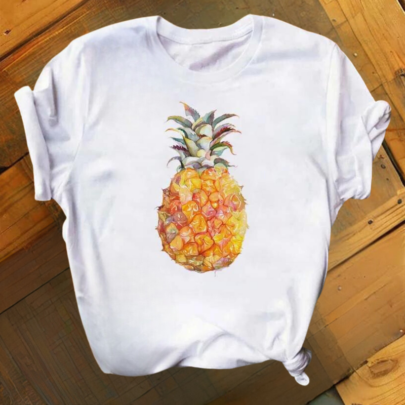 Marisol - Lebendiges Shirt mit Ananasdruck für Frauen