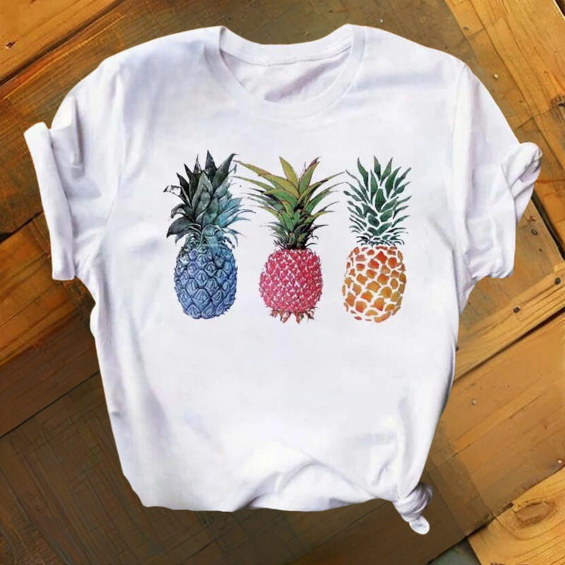Marisol - Lebendiges Shirt mit Ananasdruck für Frauen