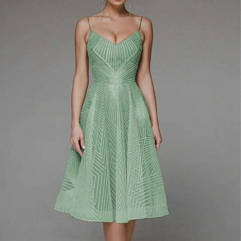 Elegante Kleid mit Offenem Rücken für Besondere Anlässe