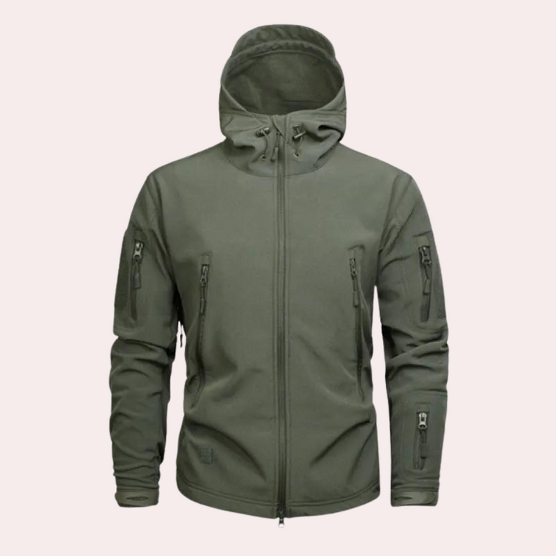 Wasserabweisende, elegante Herrenjacke