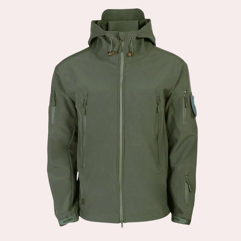 Wasserabweisende, elegante Herrenjacke