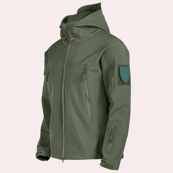 Wasserabweisende, elegante Herrenjacke