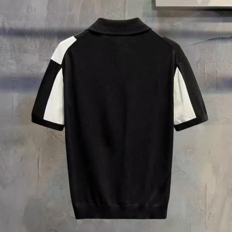 Andrei - Zeitloses Strick-Poloshirt für Herren