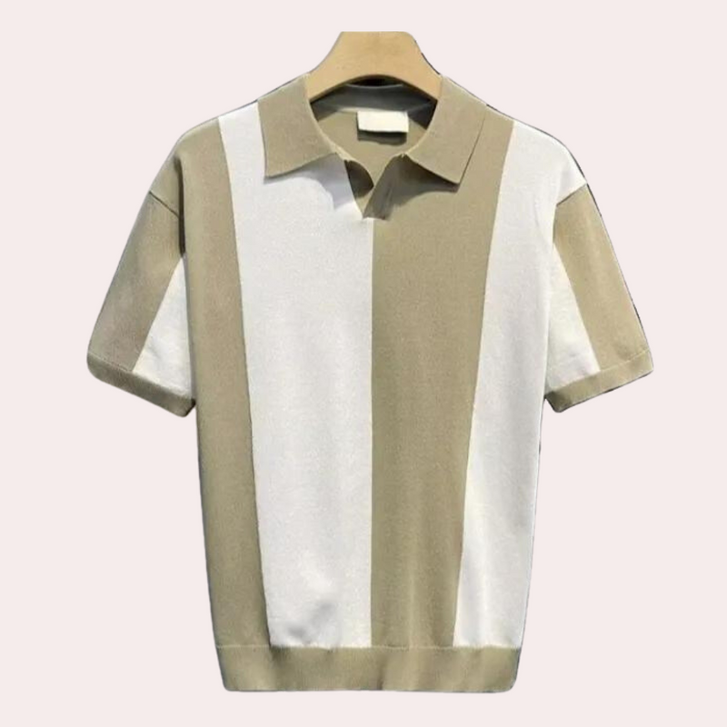 Andrei - Zeitloses Strick-Poloshirt für Herren